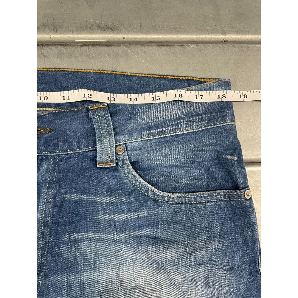 Levi's Men's Straight Jeans - Blue - Picture 8 of 16